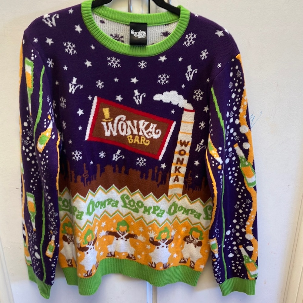 Willy Wonka Christmas Sweater